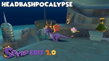 Spyro 2: Headbashpocalypse & SpyroEdit Hacking | Sunny Beach and Aquaria Towers