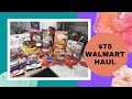 $75 Walmart Grocery Haul | Family of 4 | #eatathome