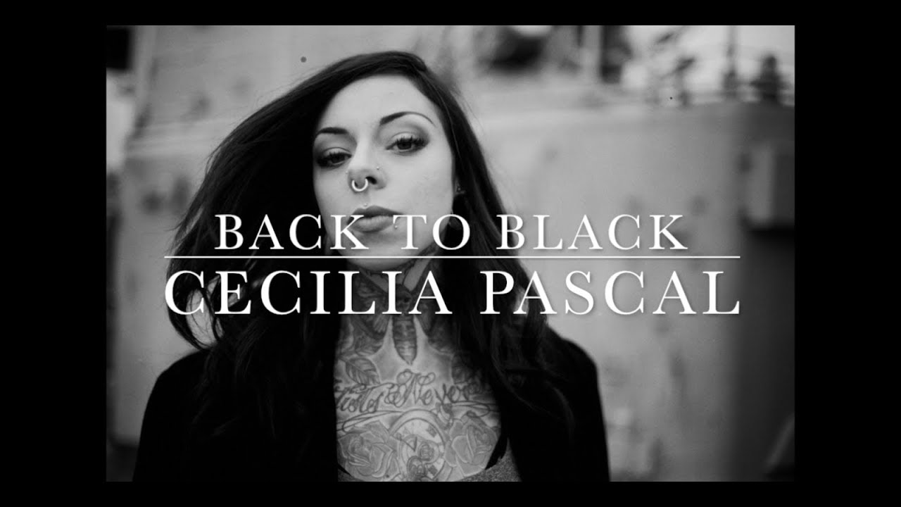 BACK TO BLACK   AMY WINEHOUSE Cecilia Pascal COVER