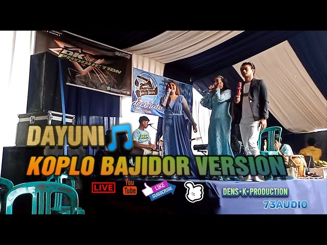 DAYUNI 🎵 || COVER KOPLO DANGDUT BAJIDOR || LIVE CIBODAS SUKAMAJU , VOCAL : GITA JOLIE u0026 TEH EVI class=