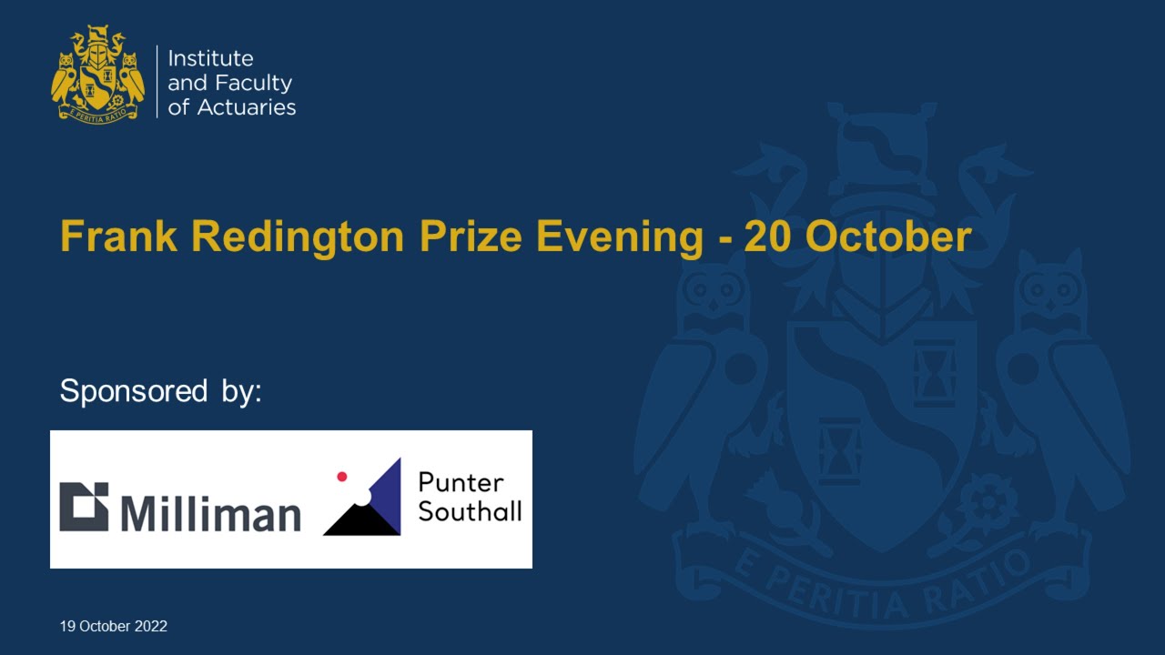 Frank Redington Prize Evening 