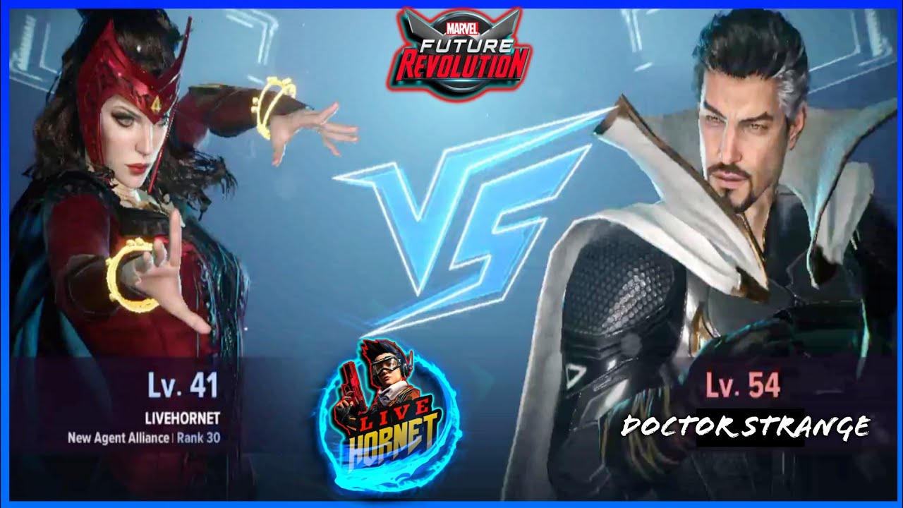 Scarlet Witch vs Doctor Strange Rank Match, Marvel Future Revolution, No Commentary