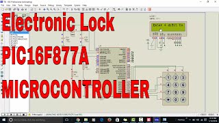 electronics lock using pic microcontroller