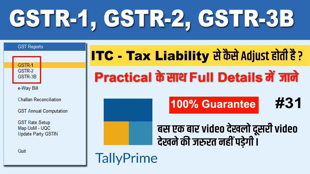 What Is GSTR 1 GSTR 2 GSTR 3B What Is GSTR 3B GSTR1 And GSTR2A