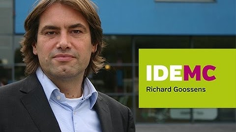 IDE Master Class Design for Healthcare by Richard Goossens