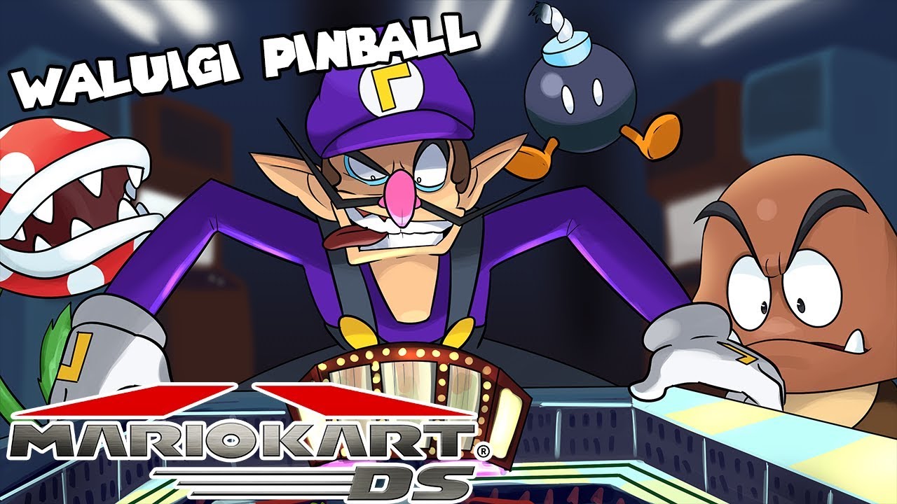 Waluigi Pinball WITH LYRICS - Mario Kart DS Cover - YouTube
