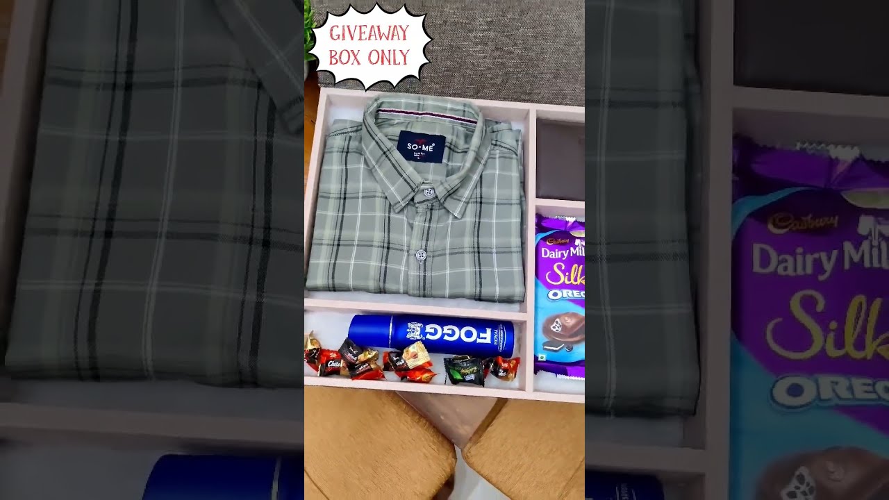 Diy Free Gift Box GIVEAWAY Shorts Diycrafts