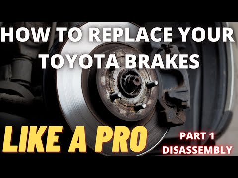 How to replace your Toyota brakes : Part 1 Disassembly