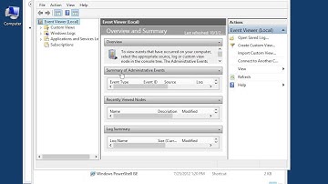 Windows 8.0 Professional - Use Event Viewer for Program Errors