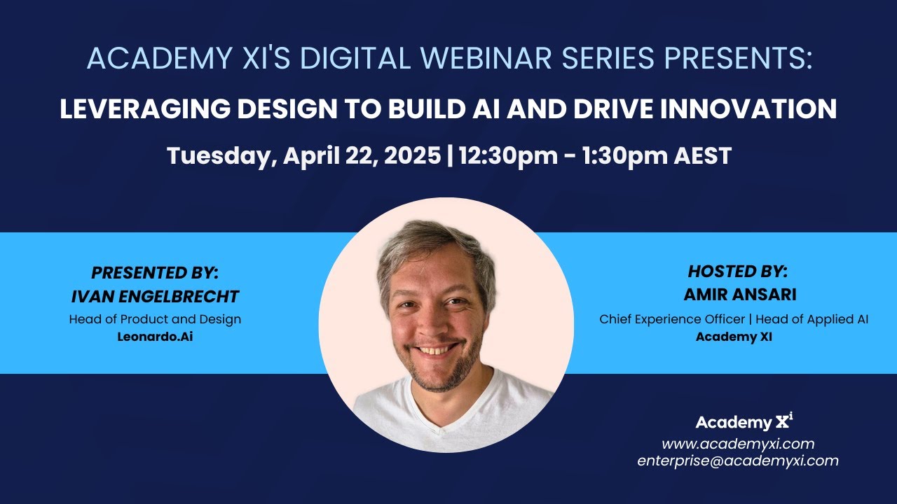 AI Webinar Series: Leveraging Design to Build AI and Drive Innovation ...