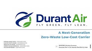 DurantAir Business Plan - SEMT 4813 Aviation Economy