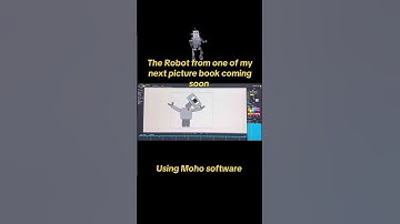 Animating a Robot #2danimations #animator #animationstyle #animations