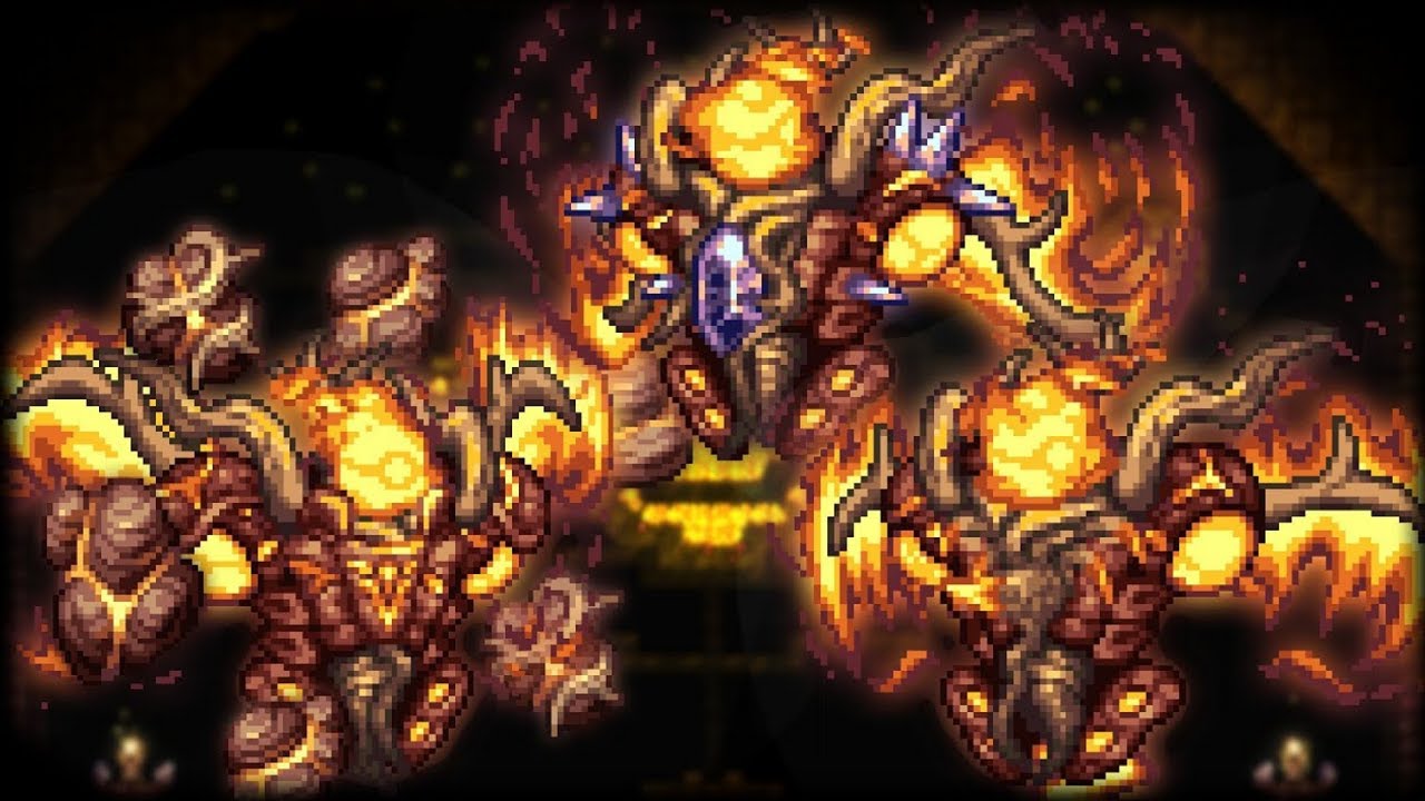 Terraria: Calamity Infernum - Profaned Guardians - YouTube