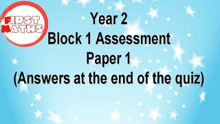 Year 2 Termly Maths Assessment