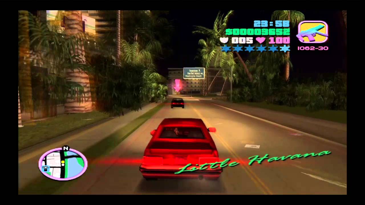 Grand Theft Auto Vice City® Print Works Mission 2 Hit The Courier