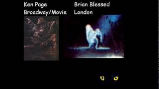 Cats battle: Ken Page vs Brian Blessed