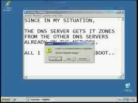Windows Server 2003- Installing DNS Service