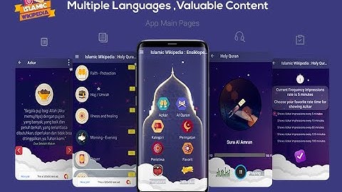 Islamic Wikipedia Full Holy Quran and Muslim Reminder free source code in Android studio