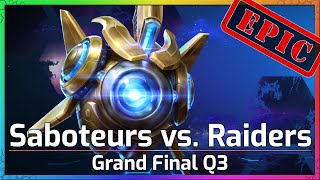 Grand Final: Saboteurs vs. Raiders - Meta Madness Q3 - Heroes of the Storm