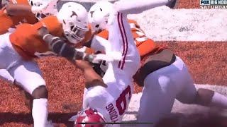CRAZY CONTROVERSIAL Roughing the Passer/Targeting Call | Alabama vs Texas