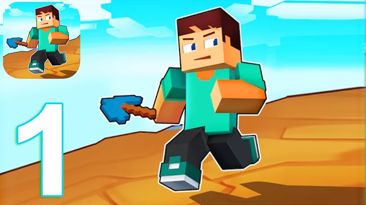 Craft Runner Miner Rush Gameplay Walkthrough Part 1 (IOS/Android)