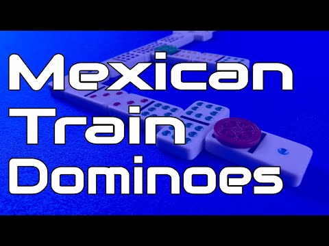 2 Player Mexican Train Dominoes - Domino Games For Two Players