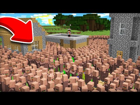 ОТКУДА В НАШЕЙ ДЕРЕВНЕ 5923498124045 ЖИТЕЛЕЙ В МАЙНКРАФТ | Компот Minecraft