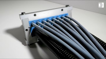 Roxtec CRF - Compact, all-in-one sealing solution for cable and plastic conduit penetrations