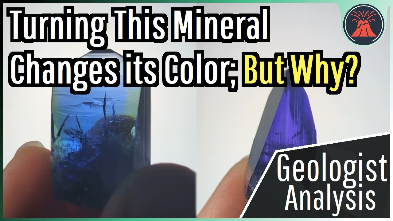 Turning This Mineral Changes its Color; But Why?