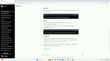 pip install from github main
