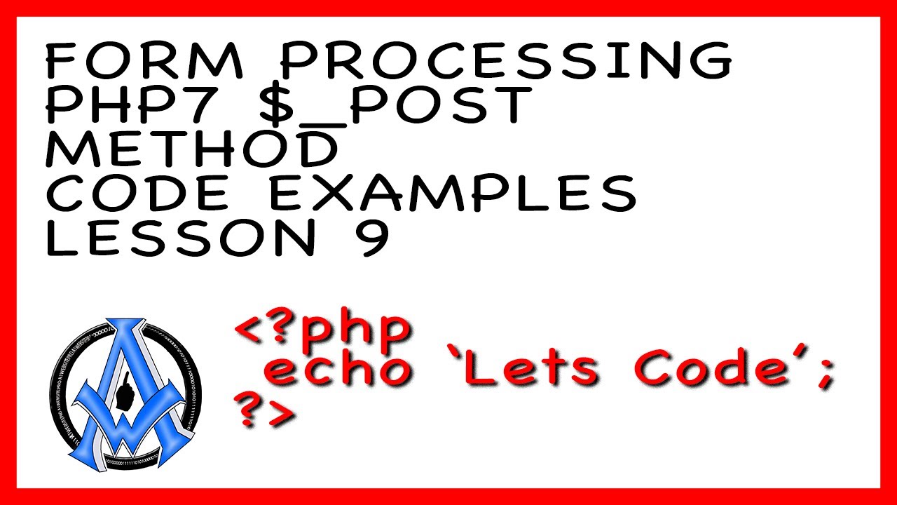 Form processing. Post php. Post method era.