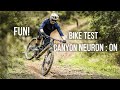 Bike test  2023 canyon neuron  on cf8