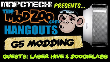 Apple G5 Case Modding with Laser Hive & DoogieLabs