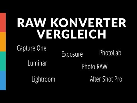 RAW Converter Comparison / My Experiences
