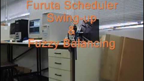 Inverted pendulum swing up and balancing control