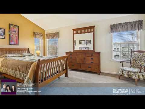 2849 Sweet Clover Way, Wauconda, IL home video tour
