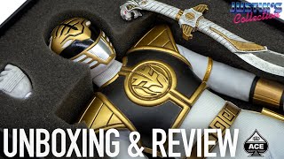 Power Rangers White Ranger 1/6 Scale Figure 3rd Party Unlicensed Ace Toyz Unboxing & Review