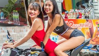 BEAUTIFUL THAILAND LADIES AND MOTORBIKES OF PATTAYA | Vlog 3