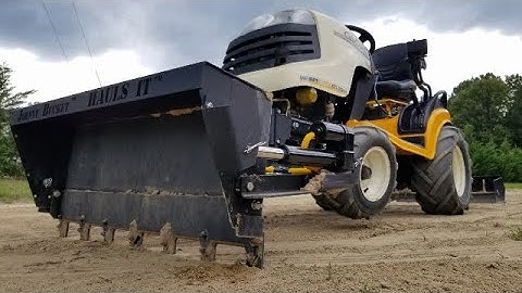 Cub Cadet GT2544 Phase 3 Complete Johnny Bucket Joystick Loader Tractor OPERATIONAL