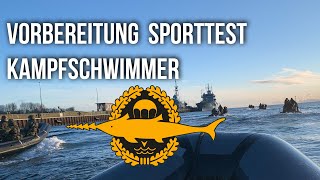 Vorbereitung Sporttest Kampfschwimmer (KSM)