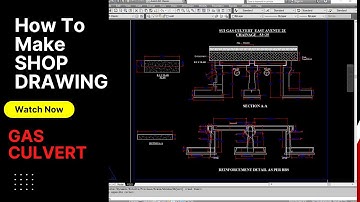 How Can Make Pipe Line culvert Profile In AutoCAD in Urdu