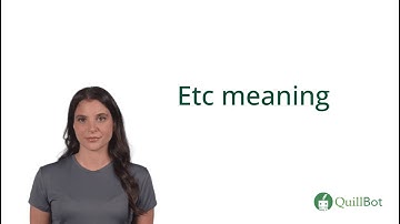 Etc. (et cetera) | Pronunciation, Meaning & Use