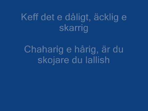 Marc Divine - Rinkeby Svenska (med text)