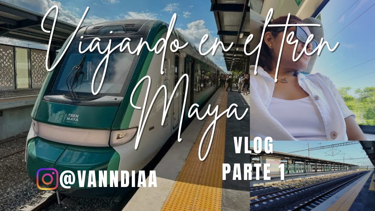 Viajé en el TREN MAYA por PRIMERA VEZ ¿VALE la PENA? | VANDIA VLOGS