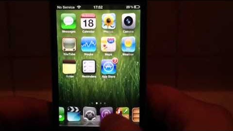 OverFlow - cover flow style for iPhone Dock Cydia tweak