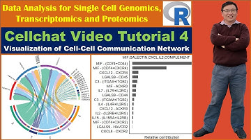 Cellchat Video Tutorial 4: Visualization of Cell-Cell Communication Network