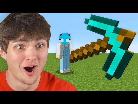 Minecraft, But Items Are GIANT…