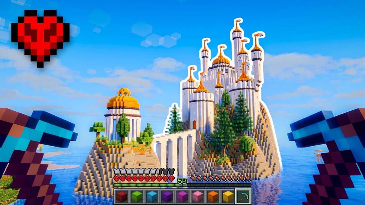 My PERFECT “STARTER” BASE in Minecraft Hardcore - YouTube