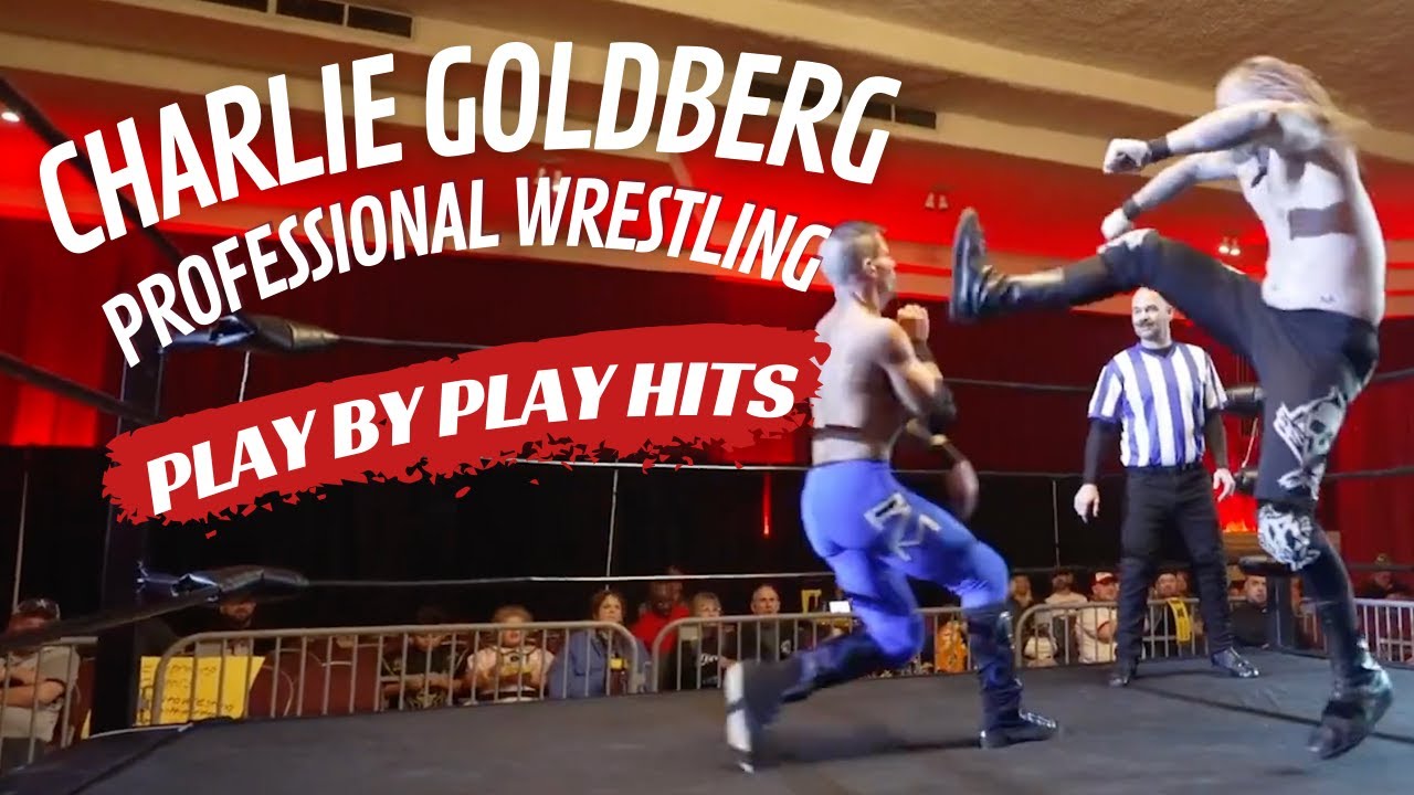 Charlie Goldberg Play by Play hits  NU Wrestling Never Dies 10/23