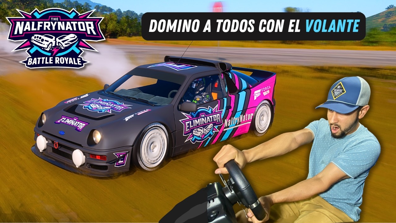 VUELVO con el VOLANTE y los DOMINO a todos en El ELIMINATOR | Forza Horizon 5🚗💨